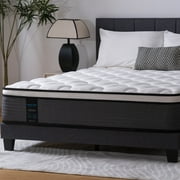 12 King Size Hybrid Mattress, Hybrid Firm Mattress in a Box with Gel Memory Foam, Individually Wrapped Pocket Coils Innerspring, Pressure-Relieving and Supportive, King Mattress