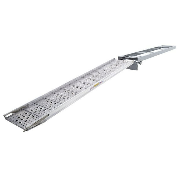 12' L Slider Walk Ramp with Under-Truck Storage Bracket