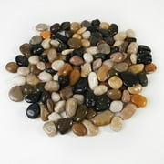 12 LBS River Rocks, StoneCreek Decorative Garden Stones for Plant Landscaping, Polished Gravel Filler Pebbles, Mixed Pebbles