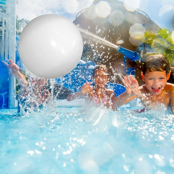 12'' LED Beach Ball with Remote - 100ft Control, Waterproof & Durable for Pool, Beach, Party, Night Decoration, Outdoor & Indoor Games, Includes LED Module & Remote