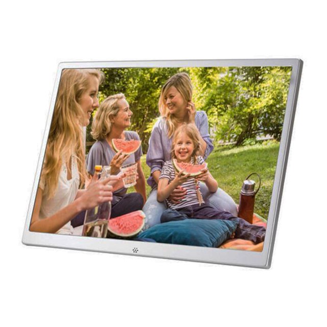 12" LED Digital Photo Frame 720P Video/Music/Calendar/Clock/TXT Player