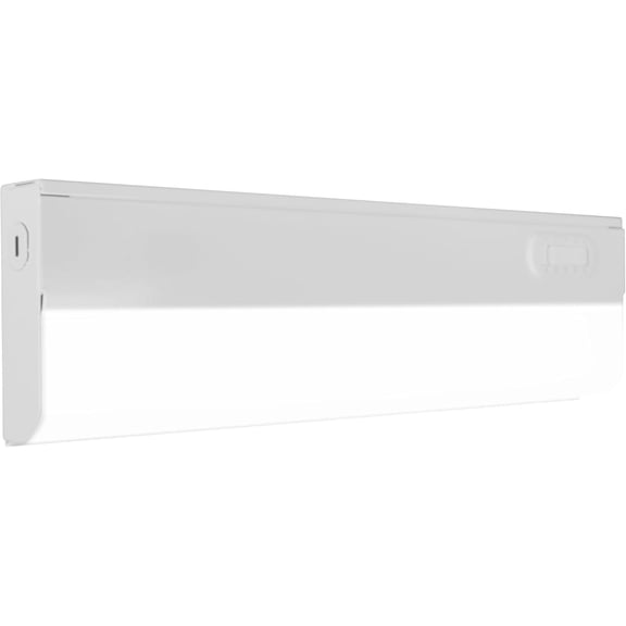12 LED Direct Wire Under Cabinet Light - Dimmable Undercounter LED Lights for Kitchen - Selectable CCT 2700K-5000K, 340-360 Lumens, 5W - UCB Series Hardwired Under Cabinet Lighting by Lighting