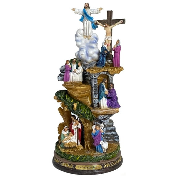 12" La Vida de Jesus Imagen Estatua Life of Jesus Statue Figure Catholic Gift