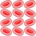 thumbnail image 1 of 12 Large Red Plastic Food Baskets, 1 of 7