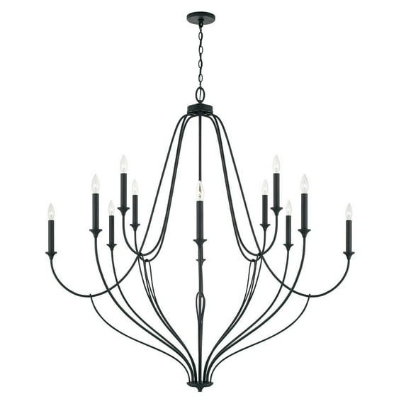 12 Light Chandelier -Traditional Installation Capital Lighting 441601Bi