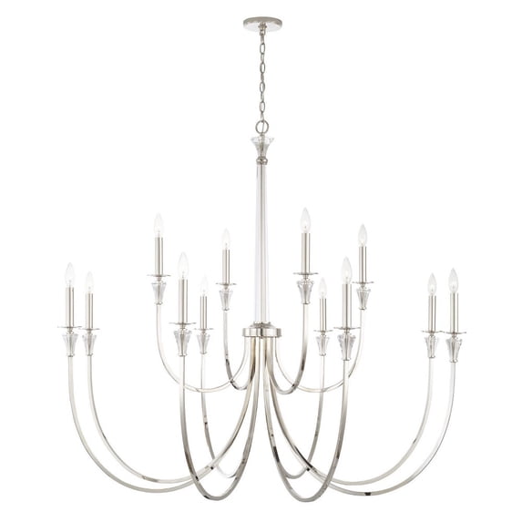 12 Light Chandelier -Traditional Installation Capital Lighting 441801Pn