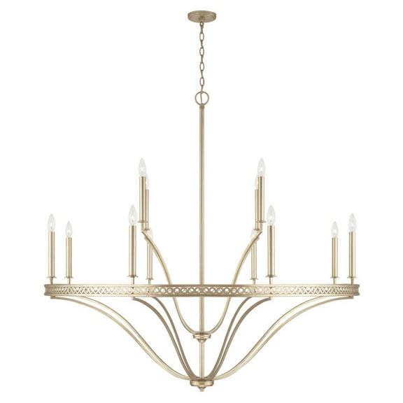 12 Light Chandelier     -Traditional Installation Capital Lighting 443101Wg