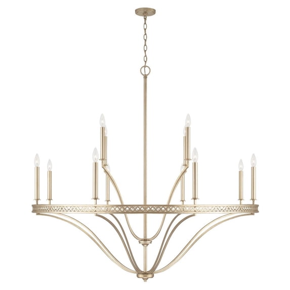 12 Light Chandelier -Traditional Installation Capital Lighting 443101Wg