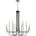 thumbnail image 1 of 12 Light Chandelier in Soft Contemporary Style-33 inches Tall and 32 inches Wide Bailey Street Home 183-Bel-4636819, 1 of 1