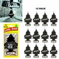 thumbnail image 1 of 12 Little Trees Car Air Freshener Black Ice Scent Auto Fresh Home Hanging Office, 1 of 4