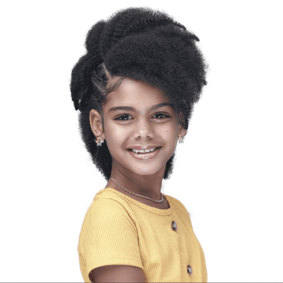 12" Loc & Twist Afro Twista 2X - KB003 - Boss Kids Synthetic Crochet Braid Hair By Bobbi Boss (COLOR: T1B/BUG)