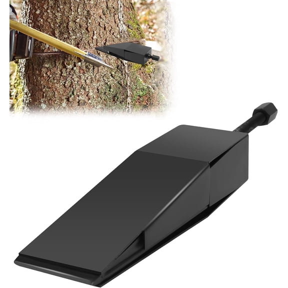 12" Logging Wedges, Used to GuideTrees to A Safe Landing, Suitable for Loggers' Iron Chainsaw Logging Wedges