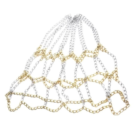 12-Loop Basketball Net Zinc Plated Steel Indoor Outdoor Rim Loop