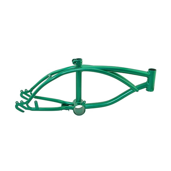 12" Lowrider Bike Frame Metallic Green. Lowrider bike frame, Lowrider bicycle frame.