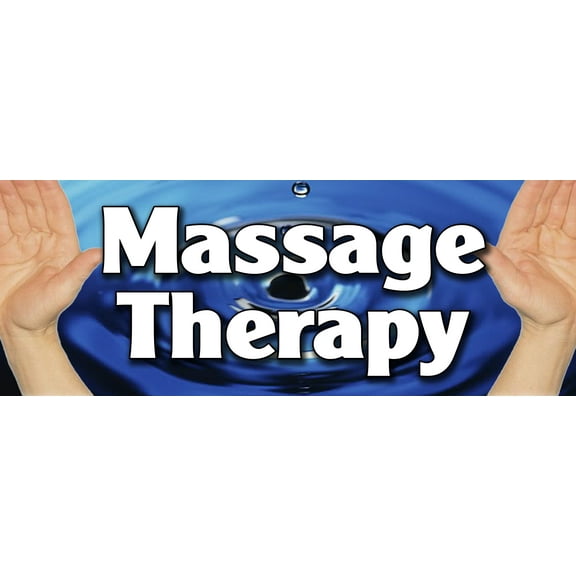 12" MASSAGE THERAPY DECAL sticker therapist table book