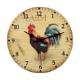 thumbnail image 1 of 12”MDF Wall Clock - Rooster, 1 of 4