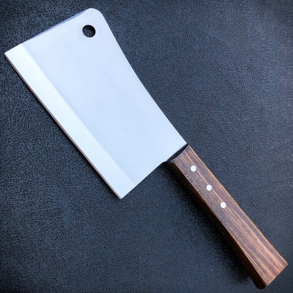 12" MEAT CLEAVER CHEF BUTCHER KITCHEN KNIFE Stainless Steel Full Tang Chopper Kitchen