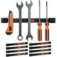 thumbnail image 1 of 12" Magnetic Tool Holder Strip - A Tool Magnet Bar for Garage Organization, Shop Organization, and Workbench Accessories - Best Gift for Men - Easy To Install in Workshop - Mounting Screws Included., 1 of 9