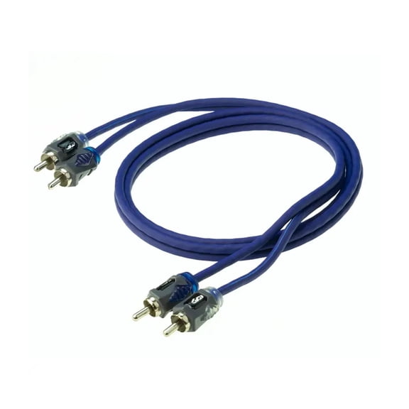 12' Marine 2-Channel Twisted RCA Cable