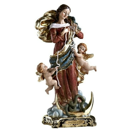 12" Mary Untier Knots Statue