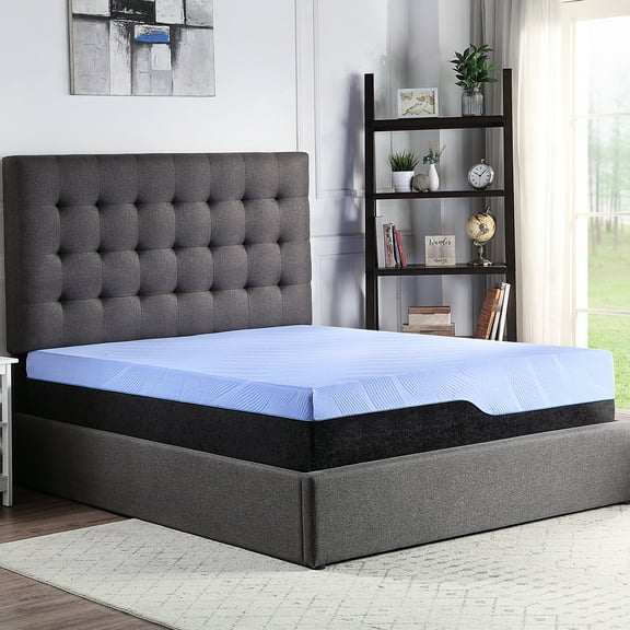 12" Mattress With Breathable Foam And Coils For A Restful Night - Queen 12 Inch Relaxing Strong