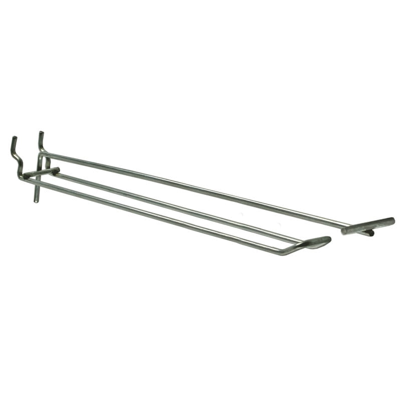 12" Metal Wire Flip Scan Loop Hook .148 Diameter, 50-Pack