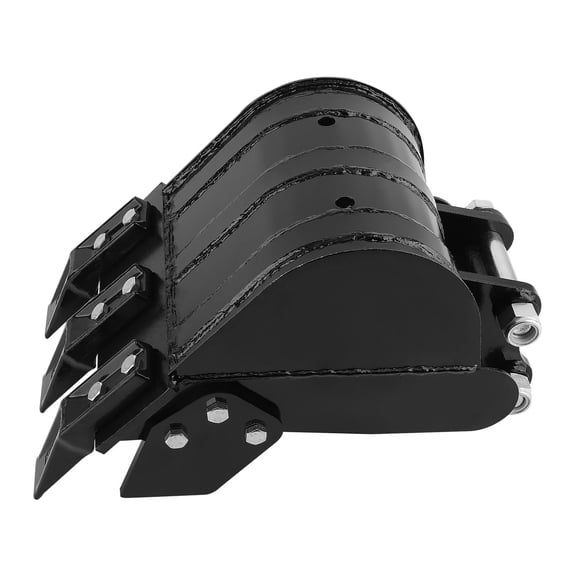 12" Mini Excavators Attachment 300 mm Narrow Bucket For 1-2 Ton Small Diggers