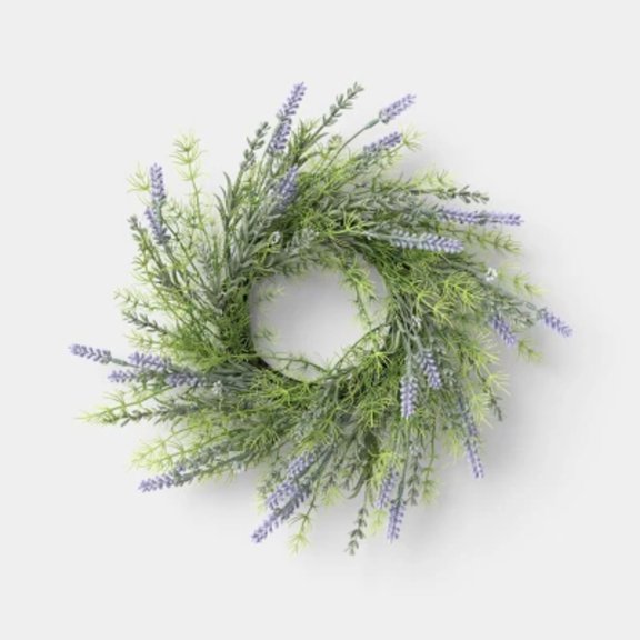 12" Mini Lavender Wreath