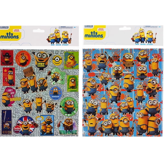 Min Sticker Minion Stickers for Arts Crafts & Sewing