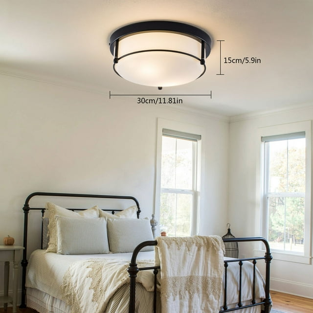 12''Modern Elegant Ceiling Light Flush Mount Chandelier Dining Room Home Fixture