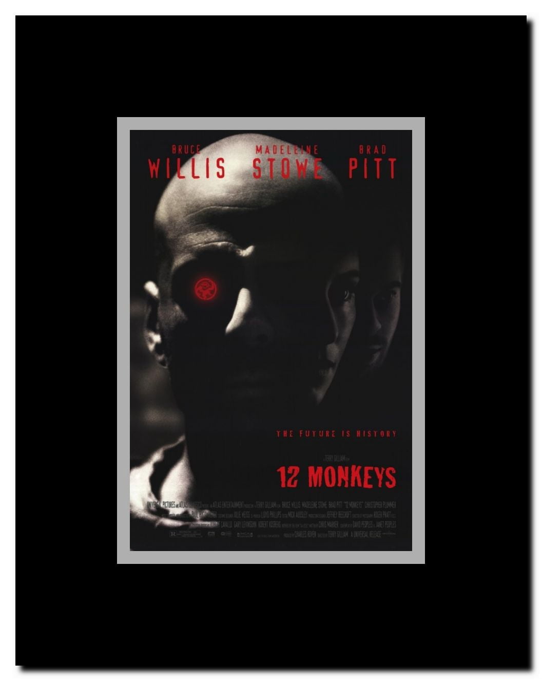 12 Monkeys Framed Movie Poster