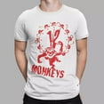 12 Monkeys TShirt Retro Graffiti Retro Vintage Hipster Unisex Tee Gift