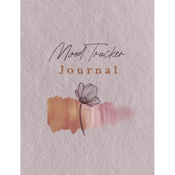 12 Month Coloring Mood Tracker Journal : Designed to encourage self-awareness