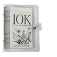 thumbnail image 1 of 12 Month Envelope Money Saving Challenge Binder, Budget Organizer for Cash Savings, Loose Leaf Binder with Cash Envelopes for Financial Planning B#045 B, 1 of 6