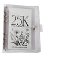 thumbnail image 1 of 12 Month Envelope Money Saving Challenge Binder, Budget Organizer for Cash Savings, Loose Leaf Binder with Cash Envelopes for Financial Planning B#045 C, 1 of 6