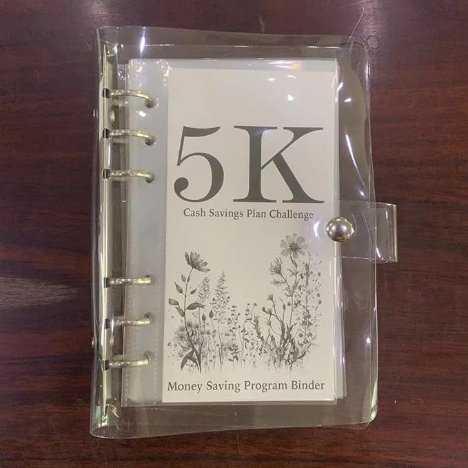 12-Monats Sparumschlag Set - Geldspar-Challenge Für 2,5K/5K/10K Budget