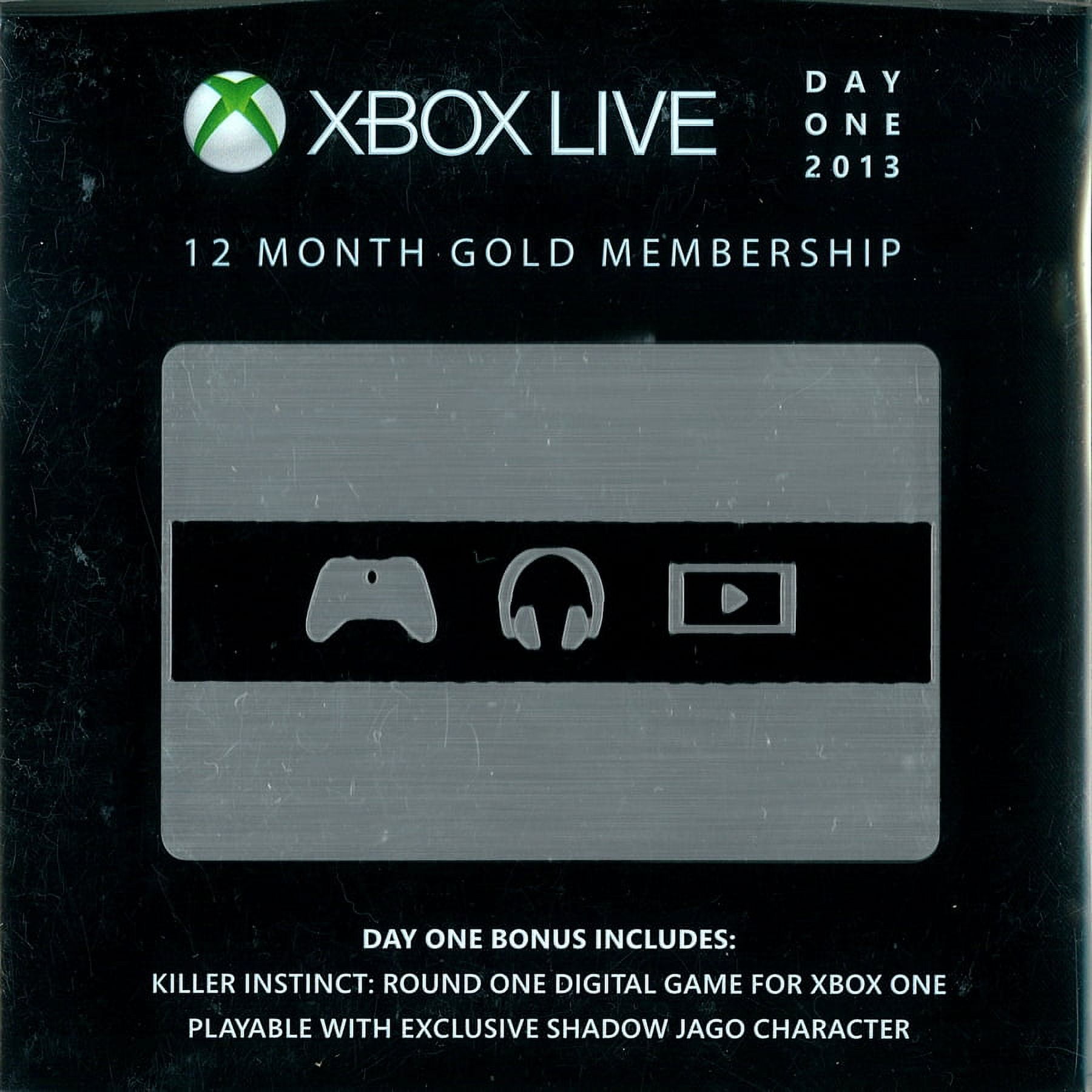  Xbox Live Gold: 1 Month Membership [Digital Code] : Video Games