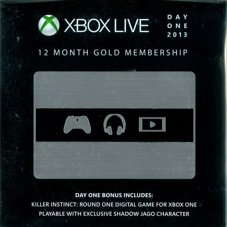 Xbox Live Gold Card Month