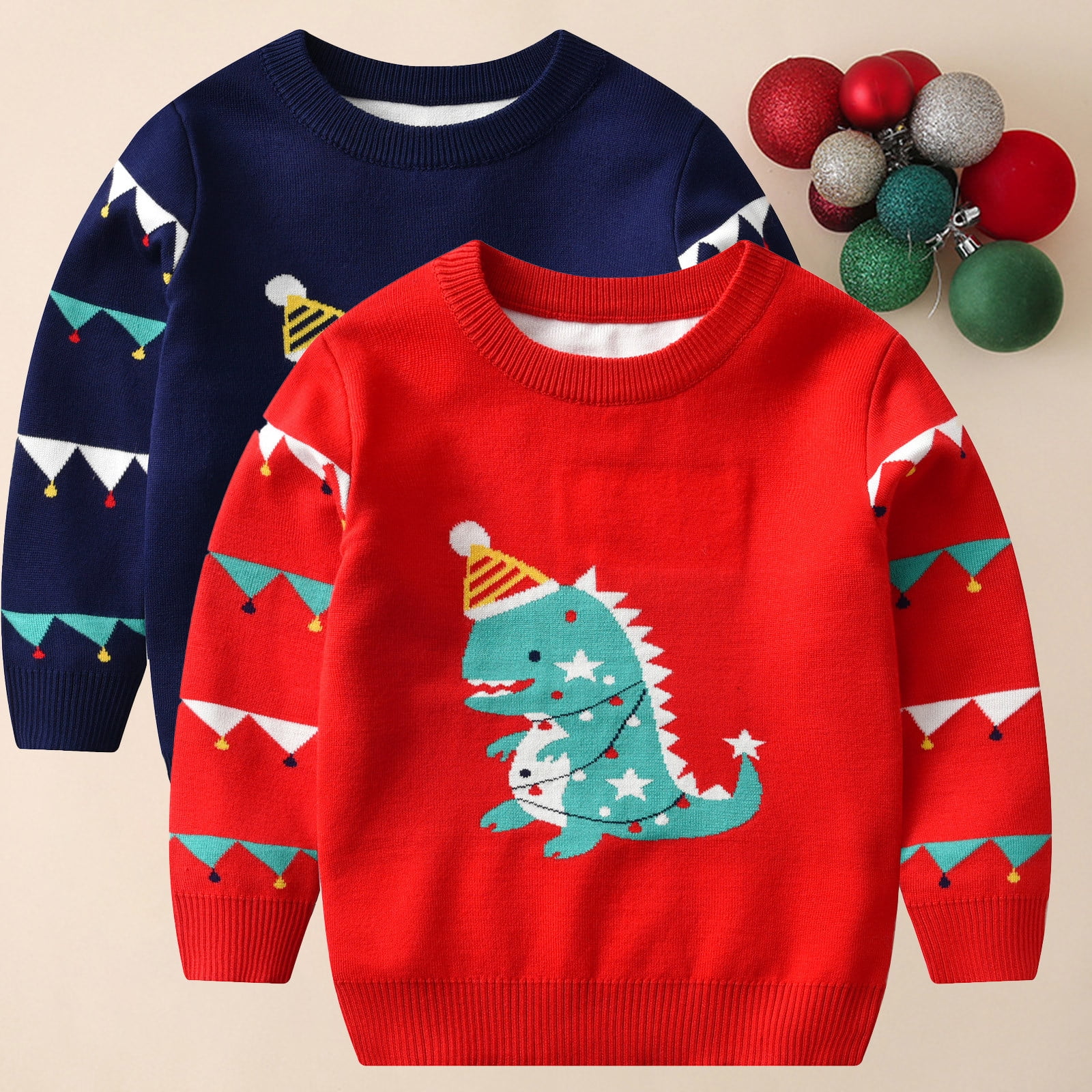 12 Months5 Years Christmas Sweaters for Baby Girl Boys,Kid Toddler