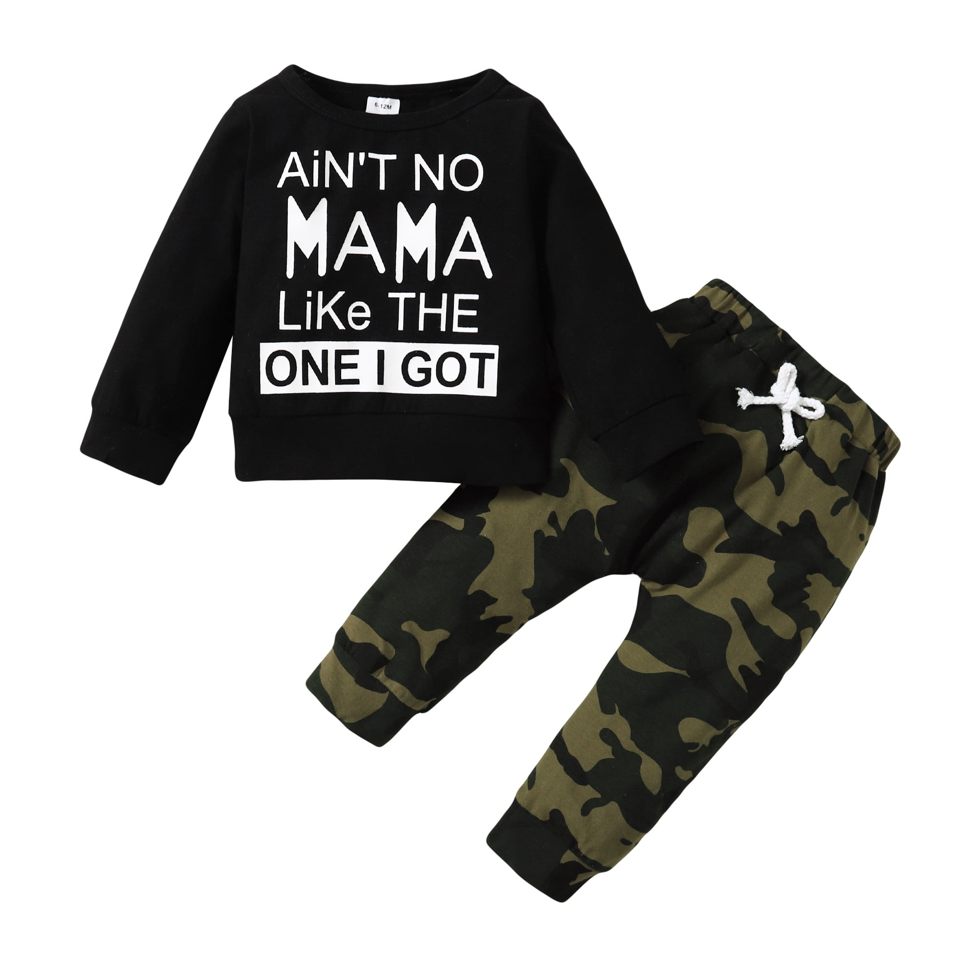 12 Months Baby Boys Clothes 18 Months Boys 2PCS Fall Winter Outfits Set