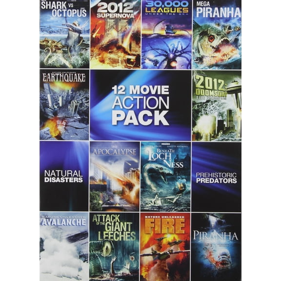 12 Movie Sci-Fi Action Pack