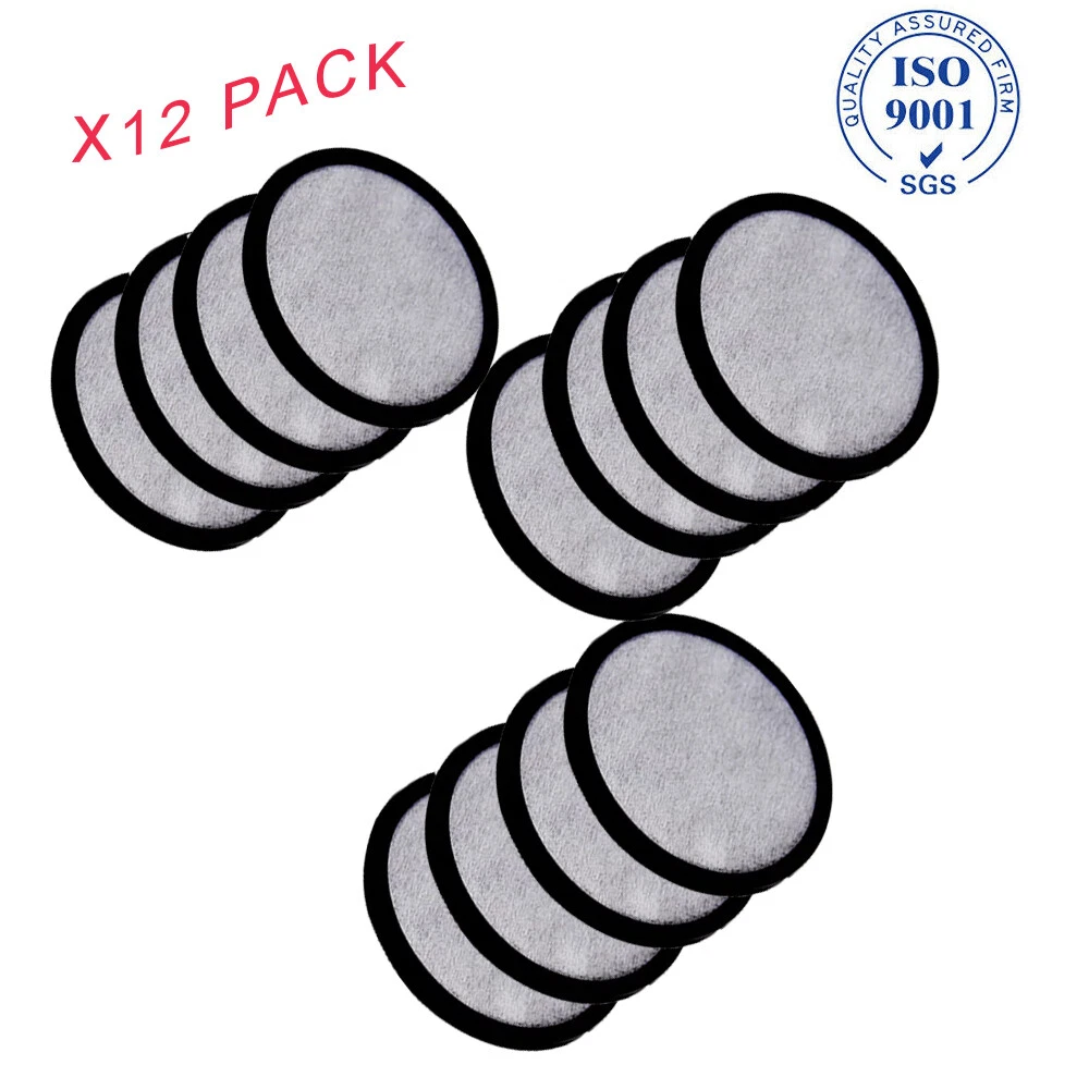 12 Mr. Coffee Replacement Charcoal Water Filter Disks For All Mr Coffee Machines
