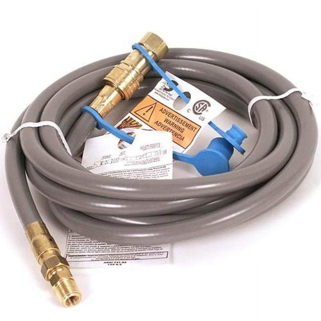 12' Natural Gas Hose with Quick Connect