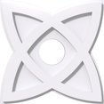 thumbnail image 1 of 12"OD x 3"ID x 4 1/2"C x 1"P Cosmo Architectural Grade PVC Contemporary Ceiling Medallion, 1 of 4