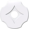 thumbnail image 1 of 12"OD x 3"ID x 4"C x 1"P Percival Architectural Grade PVC Contemporary Ceiling Medallion, 1 of 11