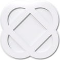 thumbnail image 1 of 12"OD x 4 3/4"C x 1"P Charlotte Architectural Grade PVC Contemporary Ceiling Medallion, 1 of 11