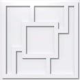 thumbnail image 1 of 12"OD x 4"C x 1"P Knox Architectural Grade PVC Contemporary Ceiling Medallion, 1 of 11