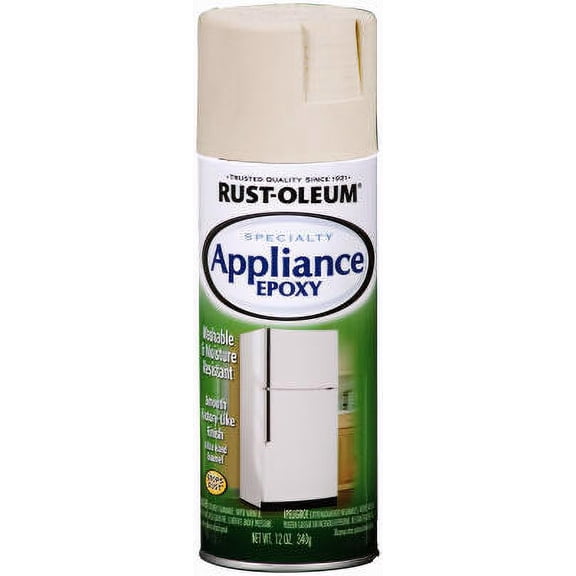 12 OZ Biscuit Gloss Appliance Enamel Washable Finish Is Perfect For Tools