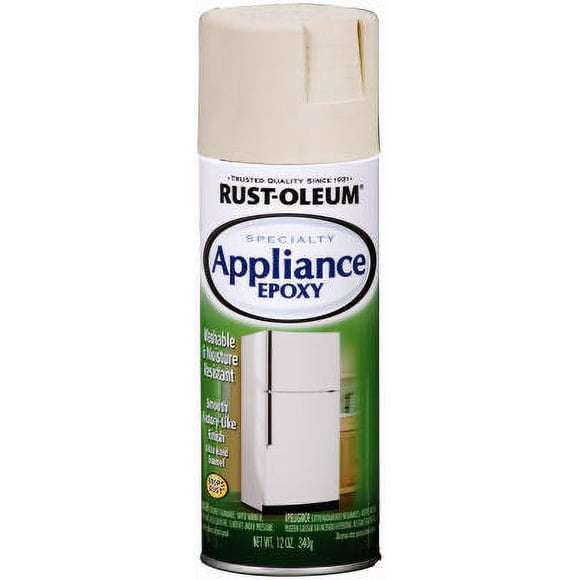 12 OZ Biscuit Gloss Appliance Enamel Washable Finish Is Perfect For Tools