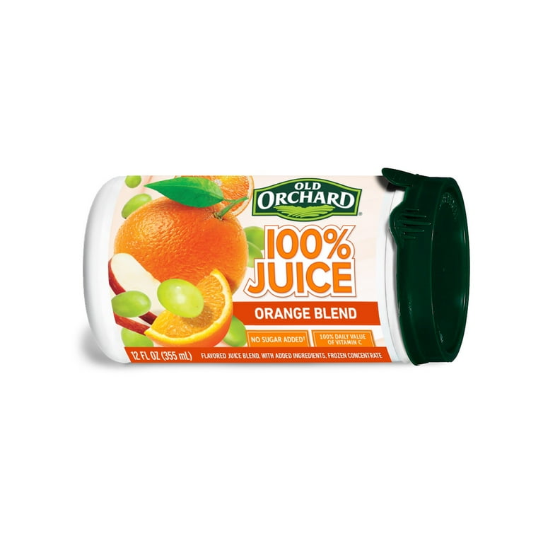 12 OZ OLD ORCHARD ORANGE JUICE BLEND 100% JUICE - Walmart.com